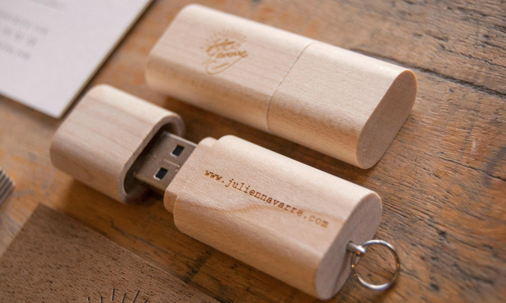 madera láser usb